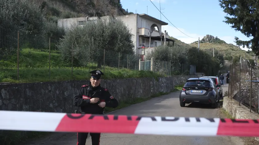 Strage familiare a Altavilla Milicia, 11 febbraio 2024 Palermo. ANSA/IGOR PETYX