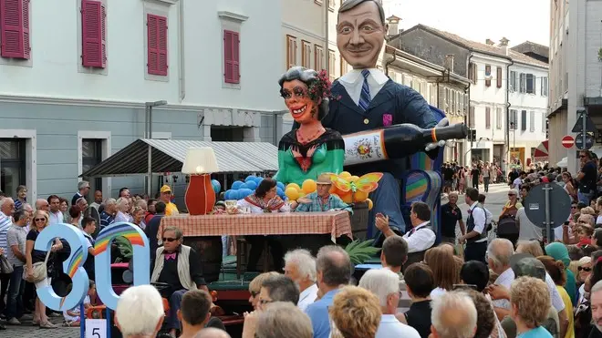 Cormons 08 settembre 2013 Festa dell' Uva 2013. © Foto Petrussi Foto Press / Ferraro Simone