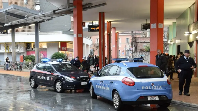 Udine 05 Marzo 2016 cc in stazione Petrussi Foto Turco Massimo