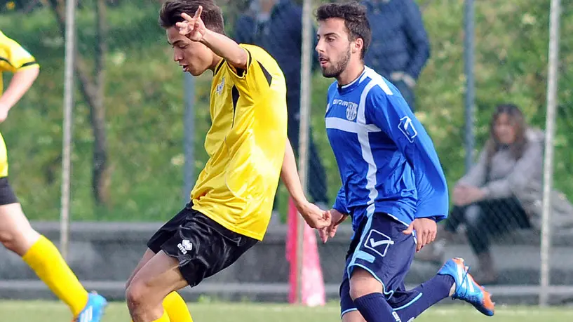 Buttrio 2 Aprile 2015. Calcio Amichevole. Rappresentativa Juniores FVG-Unione Fincantieri Monfalcone. Petrussi Foto Press / Diego Petrussi