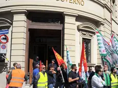 Udine 19 Aprile 2019 protesta sirti Agenzia Petrussi Foto Turco Massimo