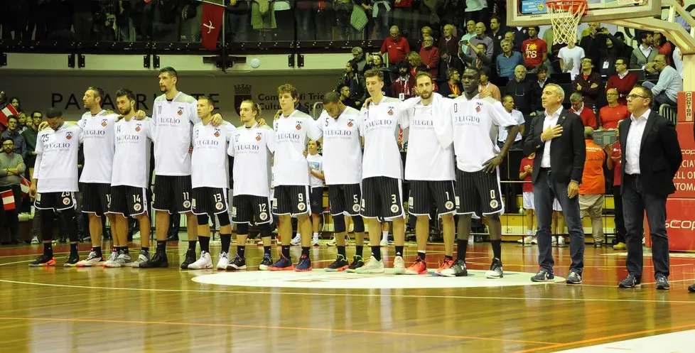Trieste 3 dicembre 2016. Basket A2. Alma - Trieste - Gsa Udine. © Foto Petrussi / Petrussi Diego