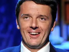 Il sindaco di Firenze e candidato alle primarie del centrosinistra, Matteo Renzi, durante la trasmissione televisiva ''Domenica In'' a Roma, 14 ottobre 2012. ANSA/ETTORE FERRARI