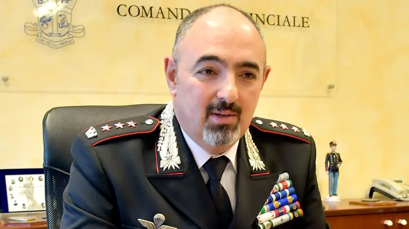 Udine 30 Dicembre 2019. Conferenza stampa fine anno Carabinieri. © Foto Petrussi