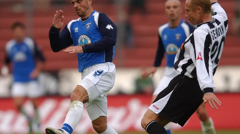 ANTEPRIMA UDINE 19 ottobre 2003. Calcio campionato serie A 2003-2004 Udinese - Empoli 2-0. TELEFOTO COPYRIGHT FOTO AGENCY ANTEPRIMA www anteprimafoto.it