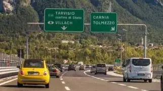 Da lunedì 21 ottobre sarà chiuso lo svincolo di Tarvisio Nord, in uscita dal confine di Stato