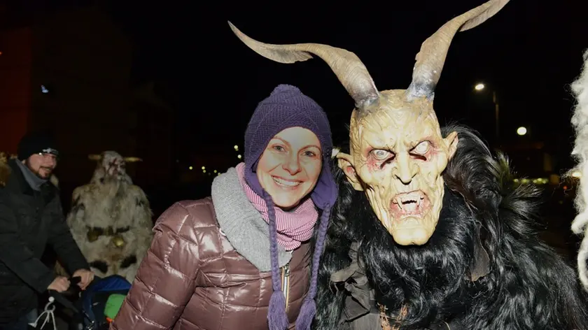 Pontebba 8 dicembre 2014 krampus Copyright Petrussi Foto Press TURCO MASSIMO