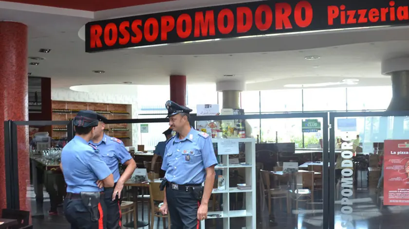 Udine 25 Luglio 2014 pizzeria rossopommodoro Copyright Petrussi Foto Turco Massimo