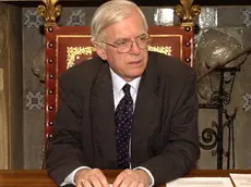 ANTEPRIMA Udine, 9 Giugno 2004. 11,00. CONFERENZA STAMPA PROVINCIA DI UDINE. Il presidente Strassoldo, con Damele e Deganutti, illustra alla stampa le iniziative che la Provincia intende intraprendere per tutelare le trasmissioni Rai in Friulano. Telefoto Copyright Diego Petrussi/Foto Agency Anteprima © (tutti i diritti riservati, citazione obbligatoria) www.anteprimafoto.it.