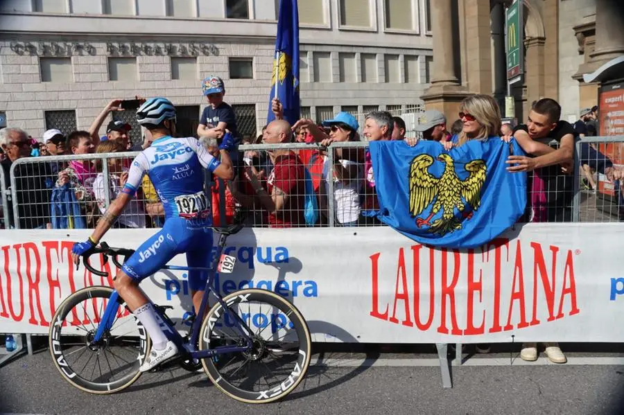 De Marchi con suoceri e il piccolo Andrea (foto Cozzutto)