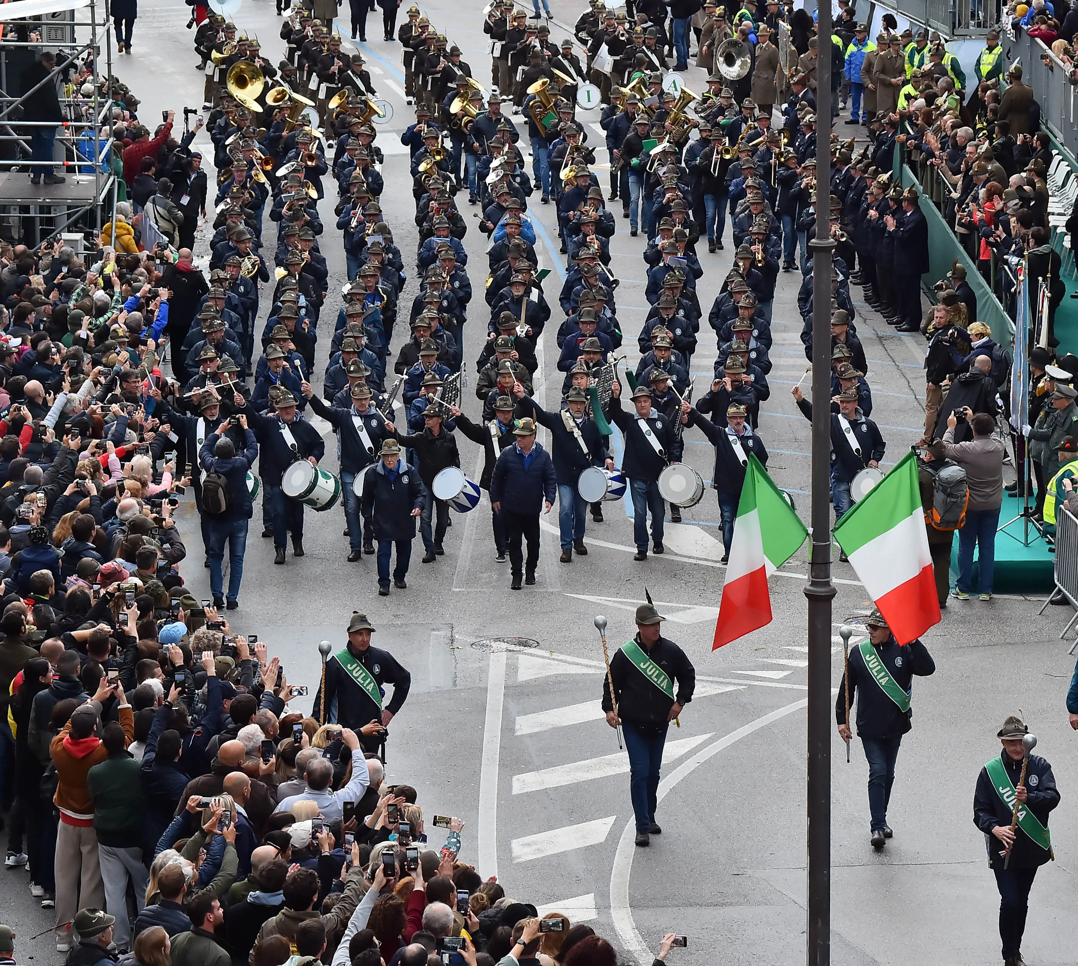 Udine 14 Maggio 2023. Sfilata Aunata Alpini. © Foto Petrussi