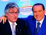 Udine 18 Aprile 2013. Comizio Silvio Berlusconoi a sostegno di Renzo Tondo per regionali del Friuli Venezia Giulia. Telefoto copyright Ag. Petrussi / Diego Petrussi