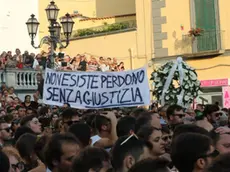 I funerali delle quattro vittime di Torre del Greco