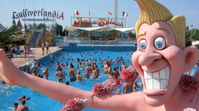 ANTEPRIMA Lignano Agosto 2006. Aquasplash. Telefoto copyright Diego Petrussi/Foto Agency Anteprima Udine