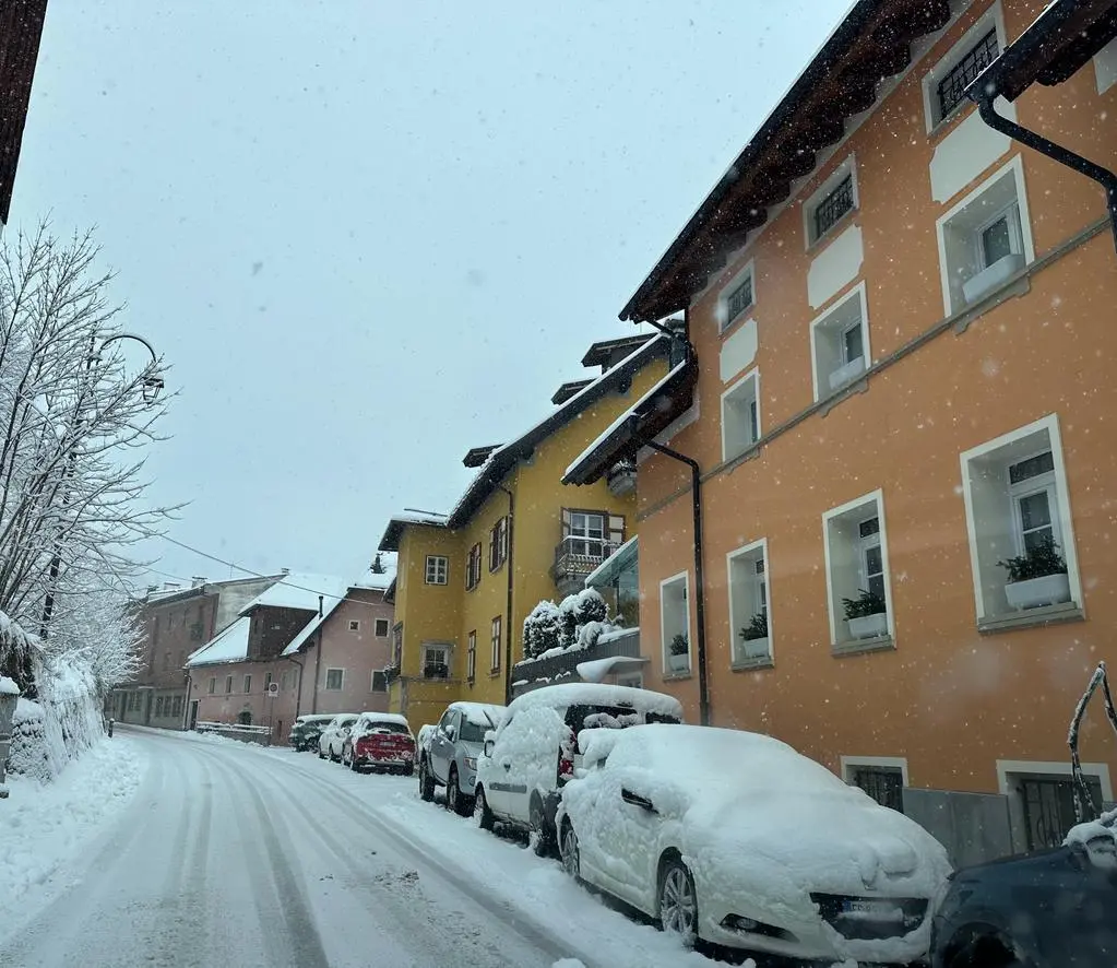 Continua a nevicare a Tarvisio