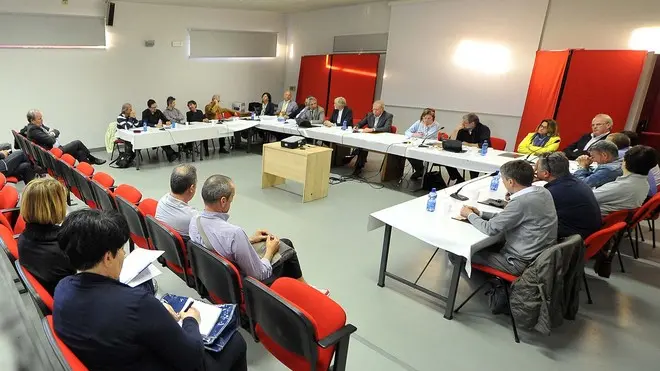 Torviscosa 22 maggio 2013 Consiglio Comunale tenuto presso il centro civico del paese. © Foto Petrussi Foto Press / Ferraro Simone