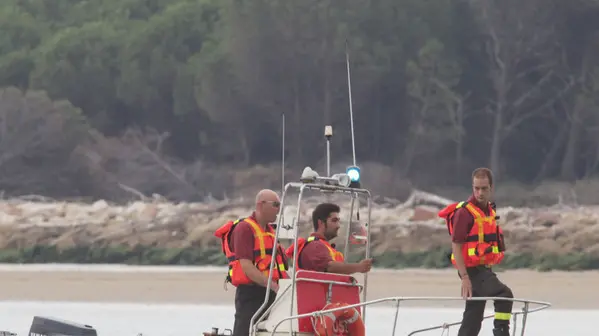 ANTEPRIMA ricerche disperso alle foci del tagliamento