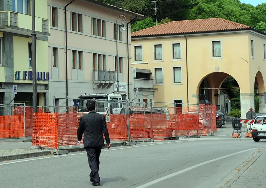 Udine 19 Aprile 2016. Nuovo parcheggio Piazza Primo Maggio e nuova viabilita'. © Foto Petrussi / Petrussi Diego
