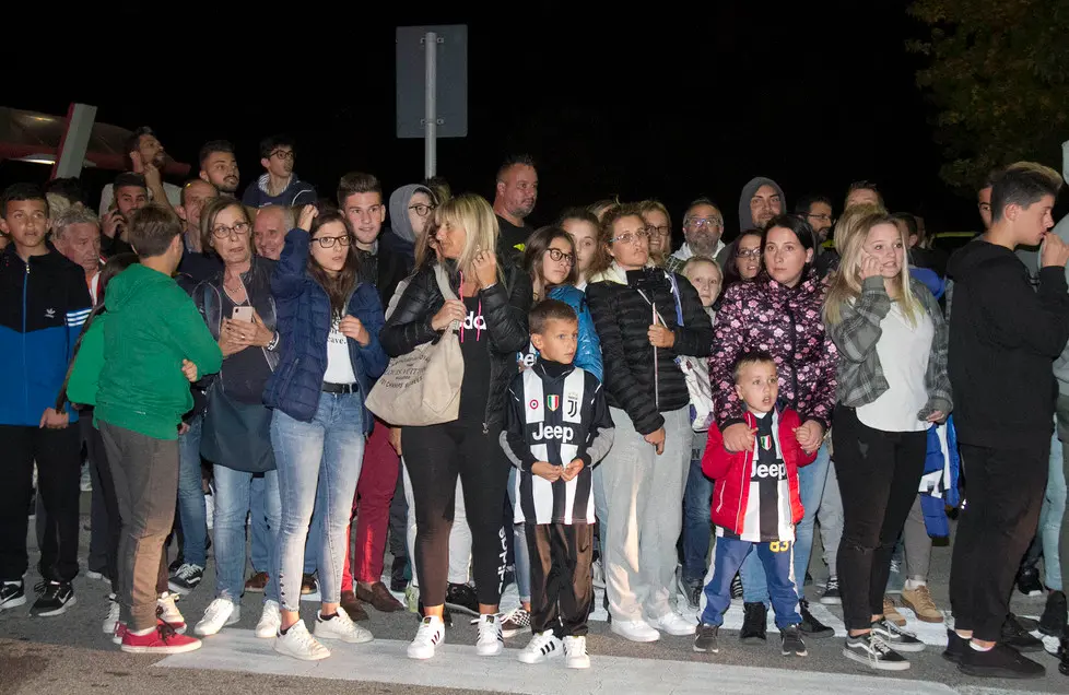 Bonaventura Monfalcone-05.10.2018 Arrivo Juventus-Hotel Major-Ronchi dei Legionari-foto di Katia Bonaventura