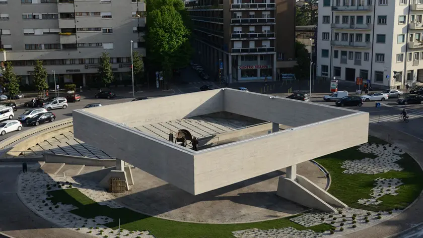 Udine 22 Aprile 2015 monumento ristrutturato Telefoto Copyright Petrussi Foto Press - TURCO