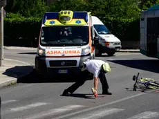 Udine 30 luglio 2013. Incidente via cividale. Copyright Petrussi / Serratore