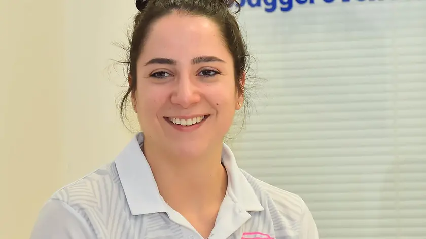 La sciacciatrice della Cda Talmassons, Giovanna Milana