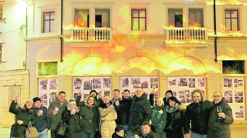 Cormons 06 Gennaio 2019 il pignarul dell’ enoteca © Ag. Petrussi - Bressanutti