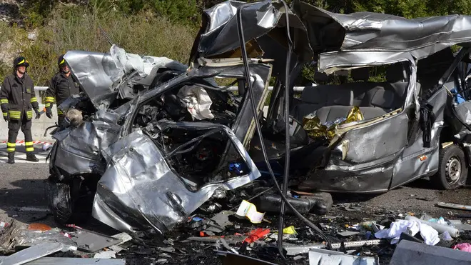 UGOVIZZA 21 settembre 2012 incidente Copyright Petrussi pressTurco