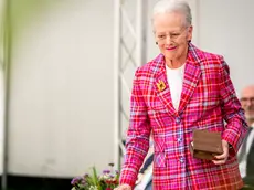 epa11613424 (FILE) - Denmark's Queen Margrethe at the presentation of the Rungstedlund Prize 2024 at the Karen Blixen Museum on Rungsted, north of Copenhagen, Denmark, 16 September 2024 (reissued 19 September 2024). Queen Margrethe has been hospitalized at Rigshospitalet after a fall on 18 September night, the royal house's communications manager Lene Balleby announced in writing to Ritzau. Queen Margrethe was taken to Rigshospitalet last night after falling at Fredensborg Castle. The Queen is doing well under the circumstances, but is currently admitted for observation, the announcement said. EPA/IDA MARIE ODGAARD DENMARK OUT