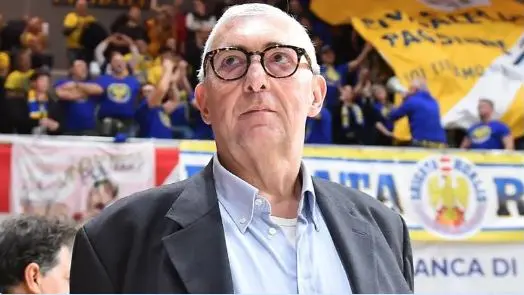 Coach Stefano Pillastrini, allenatore della Gesteco Cividale