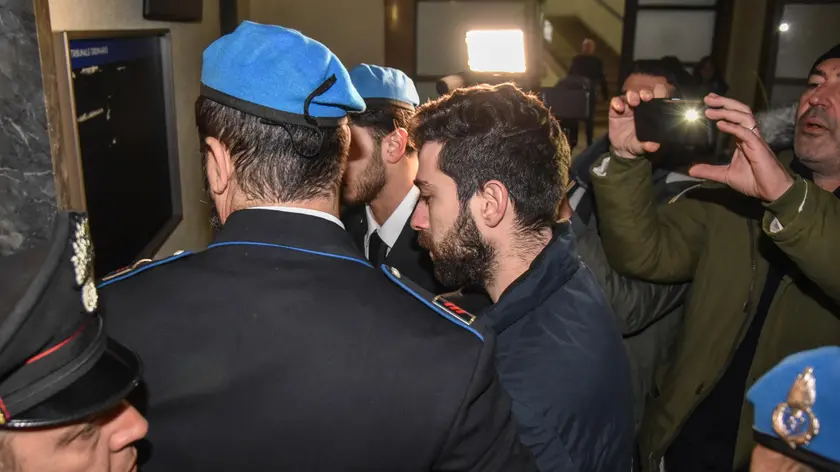 Prima udienza del processo ad Alessandro Impagnatiello, Milano, 18 Gennaio 2024. ANSA/MATTEO CORNER