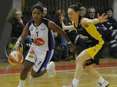 Udine 22 Febbraio 2013. Basket femminile Delser Udine- Fila San Martino. Telefoto copyright Petrussi Foto Press