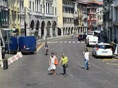 Udine 2 Agosto 2018. Via Mercato vecchio. © Foto Petrussi