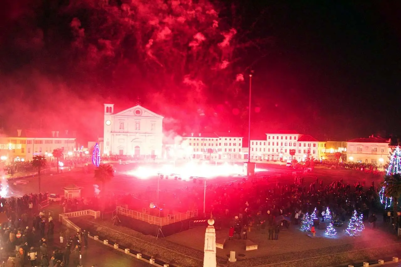 Palmanova 31 Dicembre 2012 capodanno Copright Petrussi press Turco