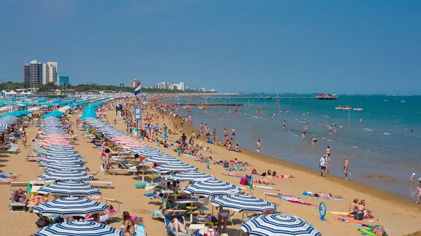La spiaggia di Lignano
