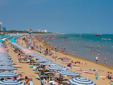 La spiaggia di Lignano