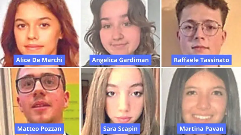 Sei dei dodici studenti e studentesse ad aver raggiunto o superato il 100 all'Isis Mattiussi-Pertini