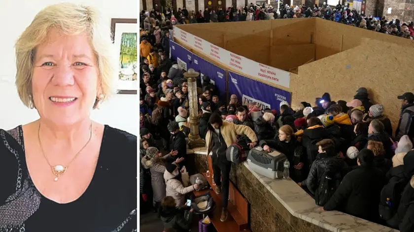 Olga kimy’ak, la badante ucraina che ha lavorato ad Aviano e cittadini ucraini in fuga dalle città