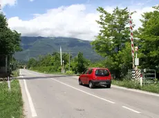 FOTO MISSINATO POLCENIGO VEDUTA PASSAGGIO A LIVELLO