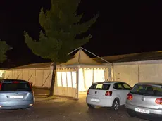 Orsaria 12 Febbraio 2018 fiori e tendone. Agenzia Petrussi foto Massimo Turco