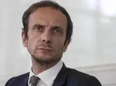 Massimiliano Fedriga, presidente Regione Friuli Venezia Giulia, durante il convegno organizzato da Luiss Business School dal titolo 'Investire Accelerare Crescere. Un piano straordinario per il digitale', Roma 16 luglio 2019. ANSA/FABIO FRUSTACI