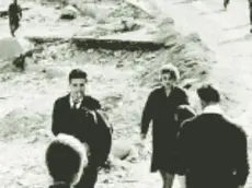 La desolazione sulla piana di Longarone dopo la tragedia