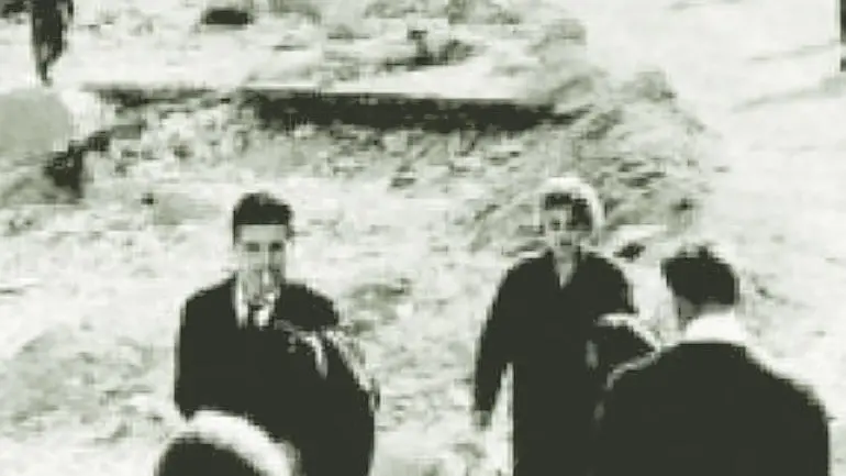 La desolazione sulla piana di Longarone dopo la tragedia