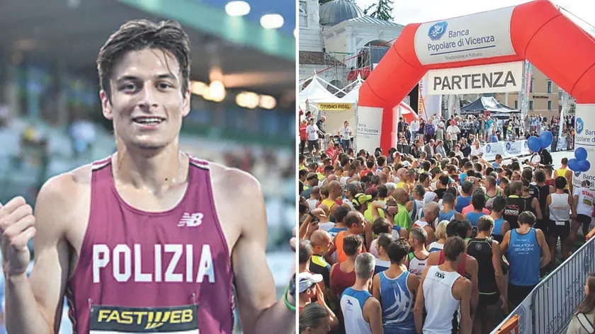 A sinistra Pietro Riva, intanto si avvicina l’appuntamento con la Maratonina Udinese: superate le mille iscrizioni