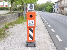 Udine 24 Aprile 2019. Autovelox in Via Tavagnacco . © Foto Petrussi