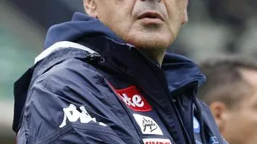 Napoli?s head coach Maurizio Sarri in action during the Italian Serie A soccer match AC Chievo vs SSC Napoli at Bentegodi stadium in Verona, Italy, 5 November 2017. ANSA/FILIPPO VENEZIA