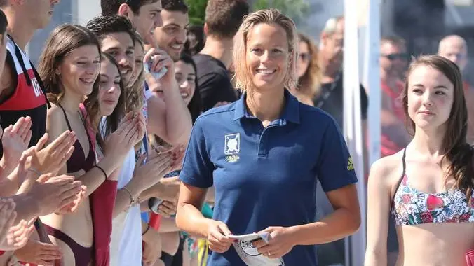 Bumbaca Gorizia 14_06_2019 Nuoto Trofeo dell'Est, Federica Pellegrini © Fotografia di Pierluigi Bumbaca