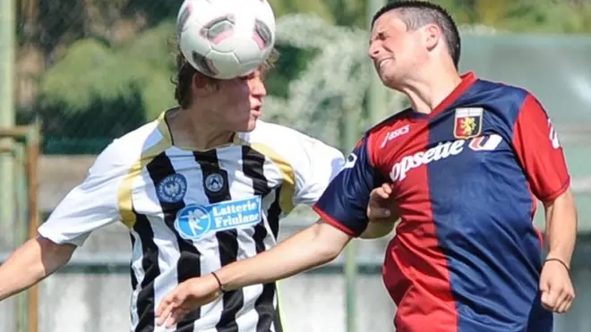 Porpetto 22 Maggio 2011. Calcio Giovanissimi. Udine-Genova. Telefoto copyright PFP