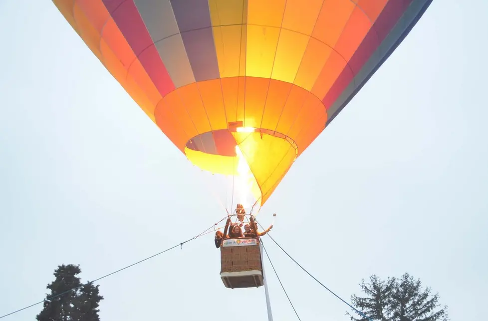 Udine 23 Febbraio 2017 mongolfiera Copyright Petrussi Foto Press Turco Massimo