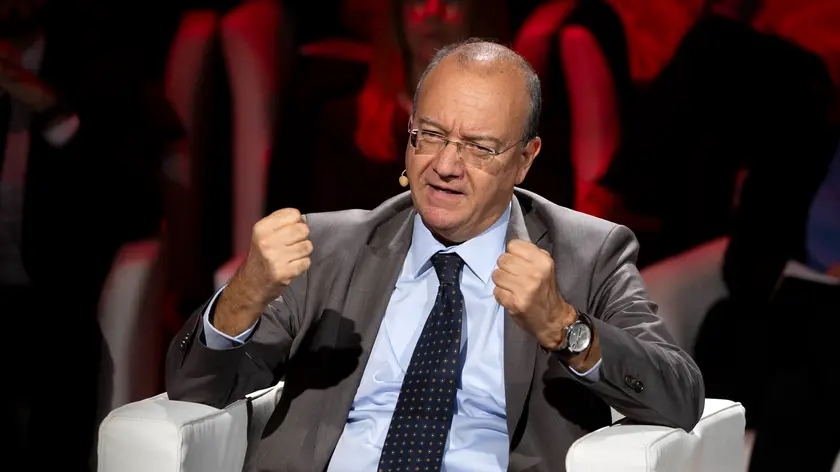 Giuseppe Valditara ministro dell'istruzione alla 14° edizione del salone della giustizia. 26 ottobre 2023 ANSA/MASSIMO PERCOSSI